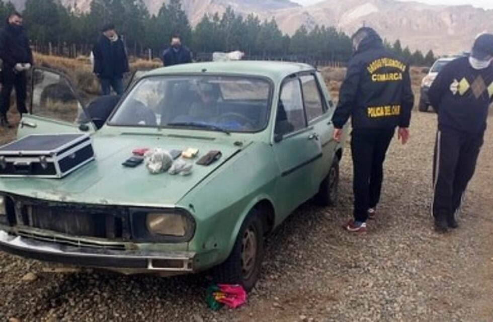 Dos personas detenidas por intentar ingresar drogas desde Río Negro