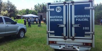 En el Barrio Don Santiago de Garupá encontraron muerto a un hombre de 34 años sin signos de violencia\u002E Fue identificado como Raimundo\u002E (Policía de Misiones)