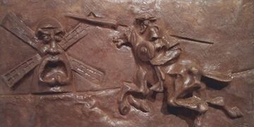 El mural que será donado por el Colegio de Escribanos a la Facultad de Lenguas\u002E