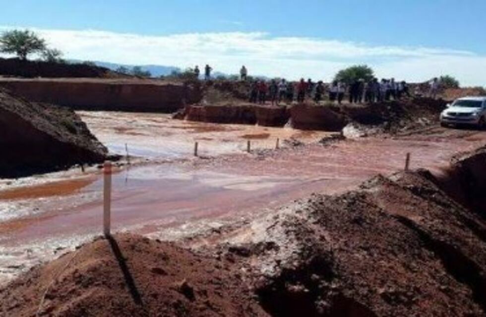 Pagancillo: Lanzan licitación para la construcción del puente sobre rió Los Médanos