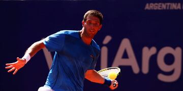 El tenista argentino Federico Delbonis. Foto: EFE/David Fernández