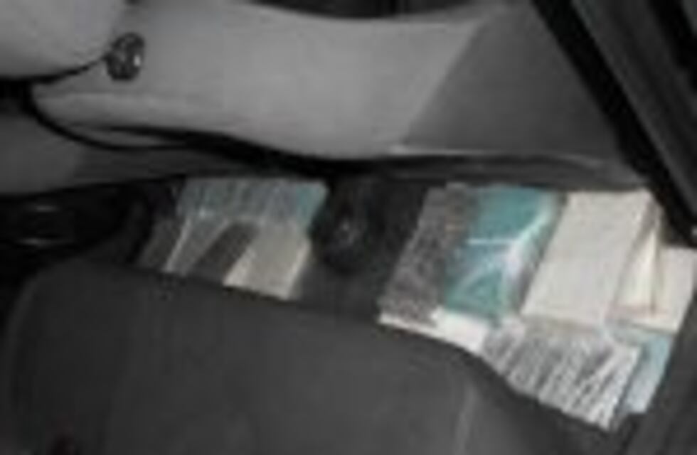 Detuvieron a un hombre con 52 kilos de cocaína en bolsas de residuos