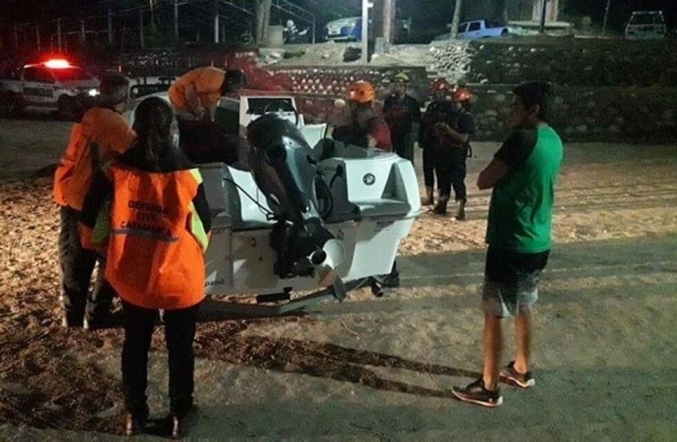 Pescadores fueron rescatados del dique Las Pirquitas