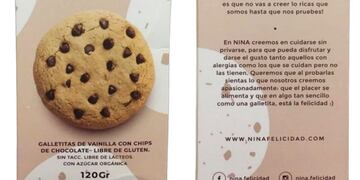 La Anmat prohibió las galletitas Nina por estar erróneamente rotuladas como \