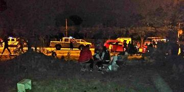Ocupas en Atocha\u002E (Prensa Policía de Salta)