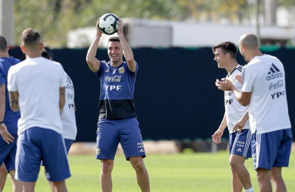 Copa América: el once que probó Lionel Scaloni de cara al partido con Venezuela