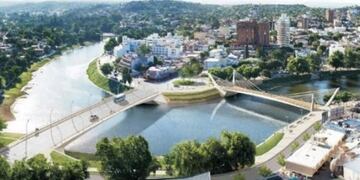 Puente Peatonal Carlos Paz