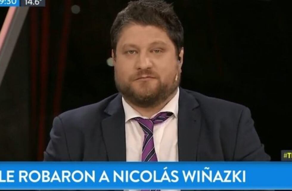 Motochorros asaltaron al periodista Nicolás Wiñazki en Morón