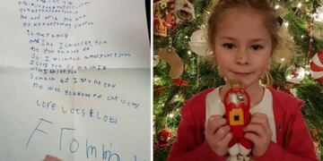 Escribió una tierna carta a su papá (Web)