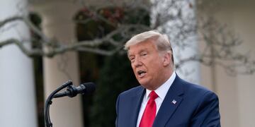 Conferencia de prensa del presidente Donald J\u002E Trump (EFE)