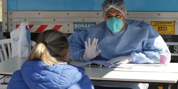 El Ministerio de Salud implementó un operativo especial en Carlos Pellegrini\u002E (@gobsantafe)