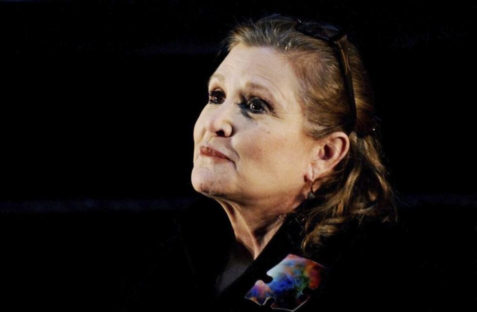La autopsia de Carrie Fisher reveló que había consumido un cóctel de drogas