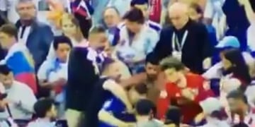 Nuevo video agresión hinchas argentinos a croatas\u002E