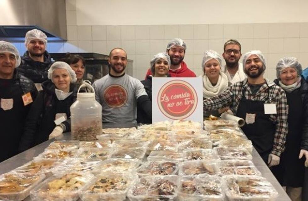 "La comida no se tira", un proyecto que salva vidas