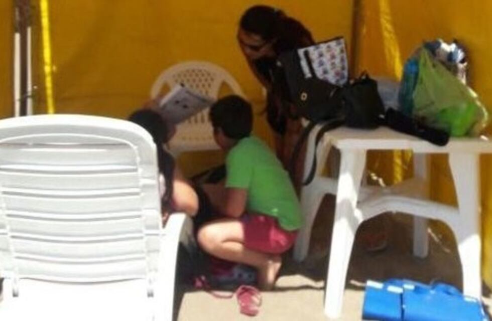El parante de una carpa le fracturó la cabeza a un nene en San Clemente