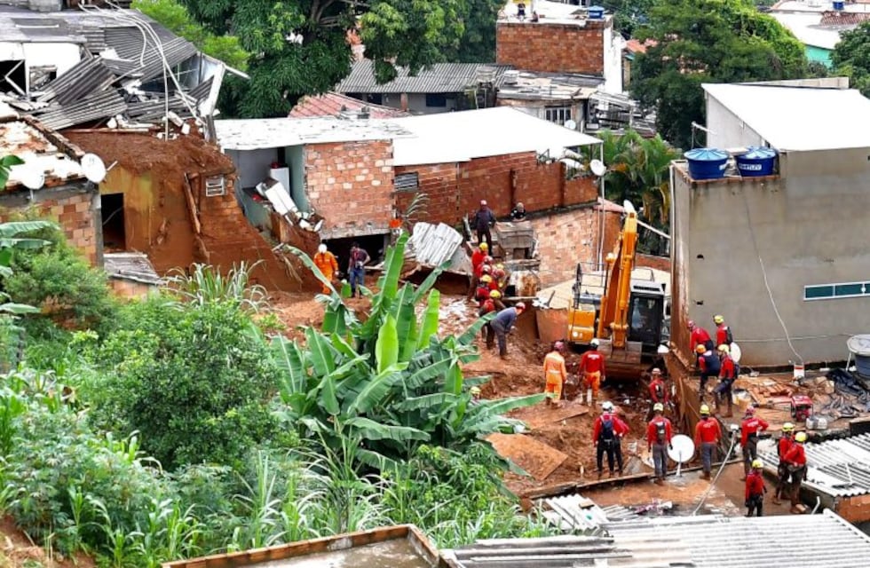 Brasil: ya son 53 los muertos y hay decenas de desaparecidos tras el fuerte temporal en el sudeste del país
