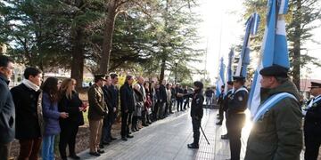 San Rafael se vistió de celeste y blanco en el Día de la Bandera