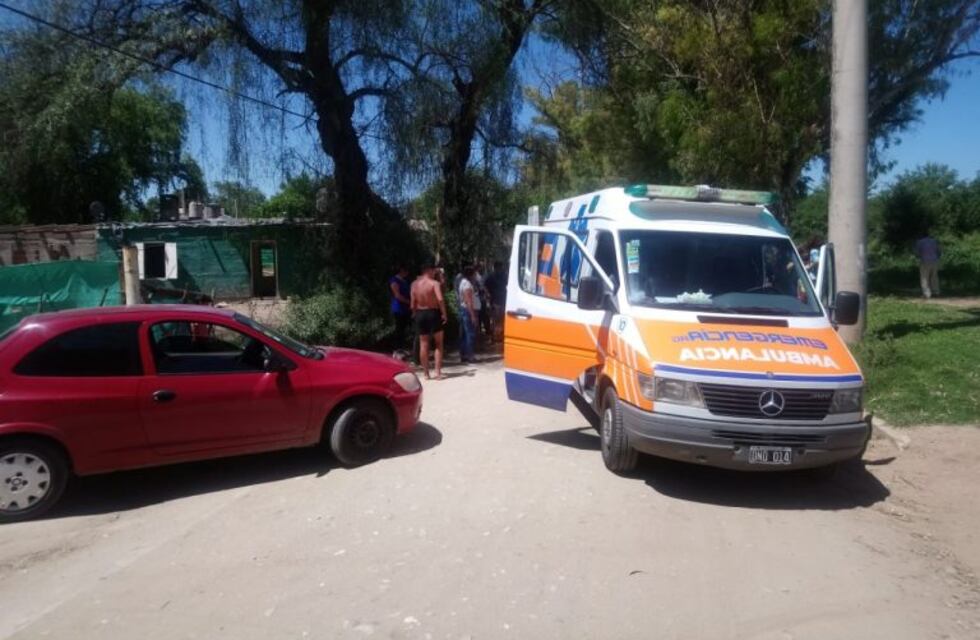Alta Gracia: una motociclista herida tras un accidente de tránsito sobre calle Ricardo Balbín