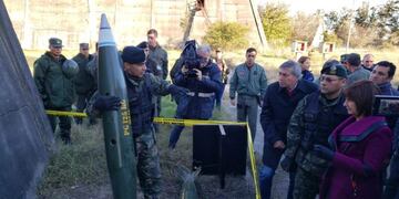 Secuestro de armas en Cordoba, conferencia de prensa de Patricia Bullrich\u002E