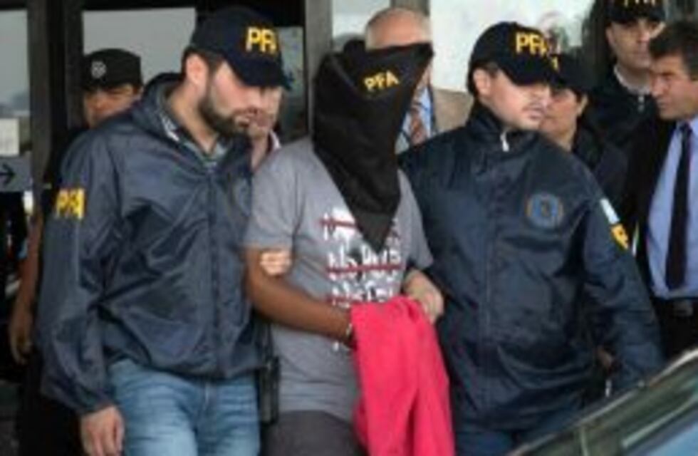 Trasladaron al detenido por la muerte de Brian Aguinaco
