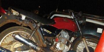 La policía pudo recuperar la moto minutos después de haber sido robada\u002E