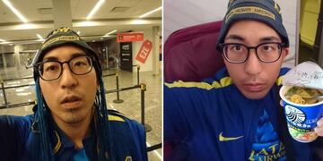 Isamu kato, hincha de boca japonés