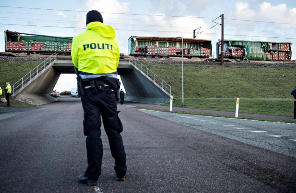 Al menos seis muertos en un accidente de tren en Dinamarca