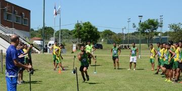 Test físico de La Picada en el CEPARD\u002E (Deportes)