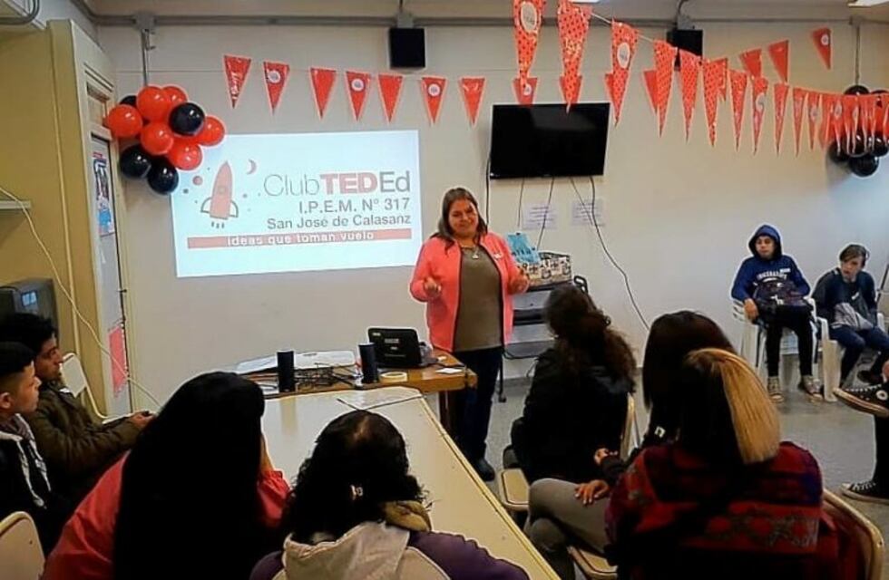 El IPEM 317 de Mendiolaza se suma a los Clubes TED-Ed
