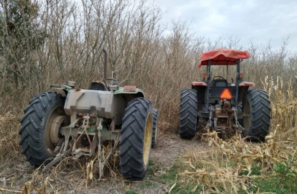 Villa Concepción: tras un llamado anónimo recuperaron los tractores robados en Santiago Temple