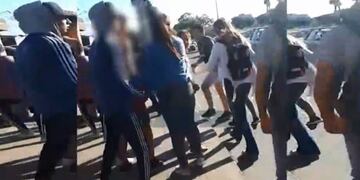 El hecho sucedió en las inmediaciones de la Escuela Nº 55, situada en 6 entre 72 y 73 (web)\u002E