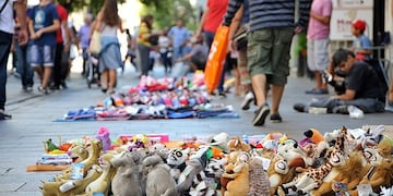 venta ilegal callejera