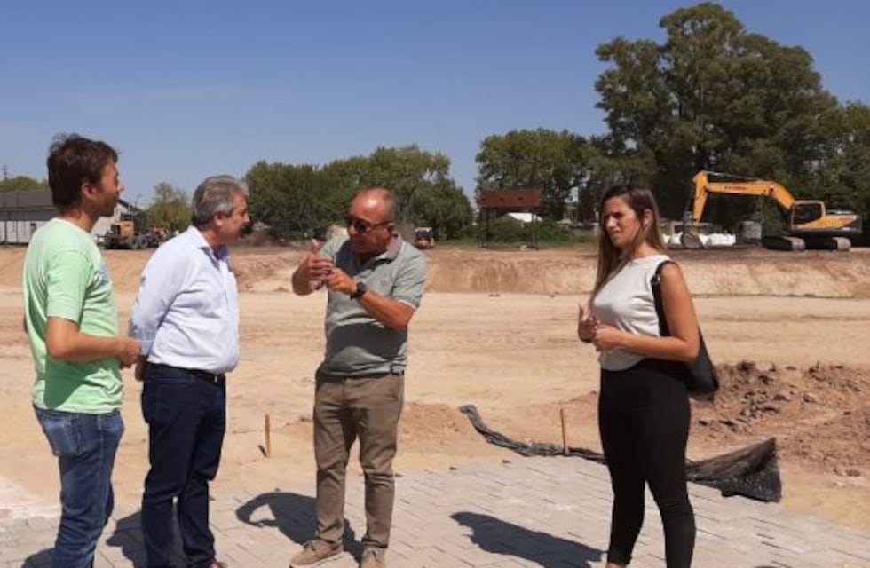 El intendente recorrió las obras más destacadas