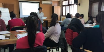 Se llevó adelante una capacitación, a cargo de Natalia Aquilino (CIPPEC)\u002E (Prensa Municipalidad de Rafaela)