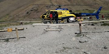 Rescataron a un andinista alemán del Parque Aconcagua