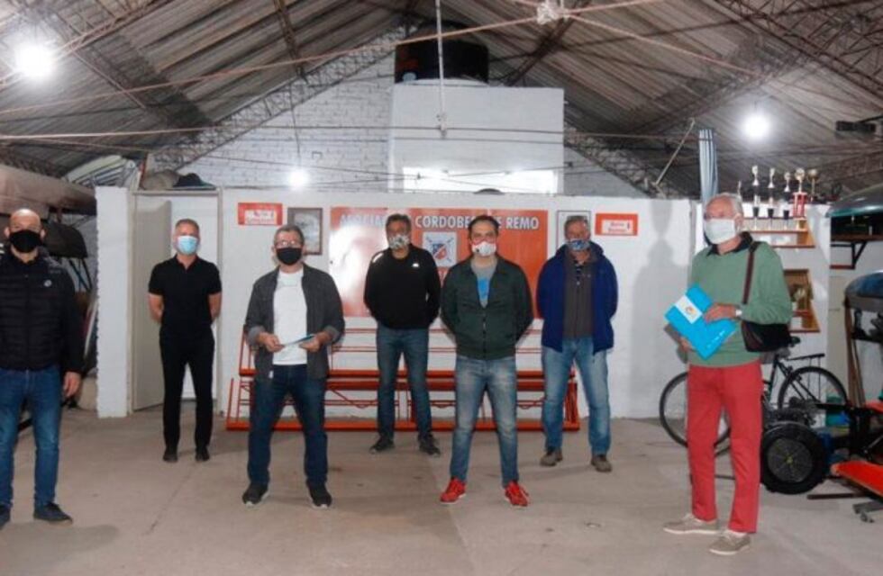 Llegó la ayuda económica provincial para la Asociación de Remo y para el Club Andino Carlos Paz