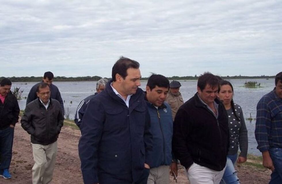 Emergencia en San Isidro: Valdés visitó uno de los parajes aislados