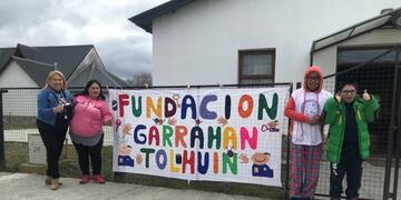 El grupo voluntario de la fundación Garrahan en el Corazón de la Isla