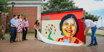 Mural de Stefy Vier en la Costanera de Posadas