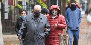 ERl pronóstico para mañana sábado anticipa frío con pocas nubes. Mariana Villa/Los Andes