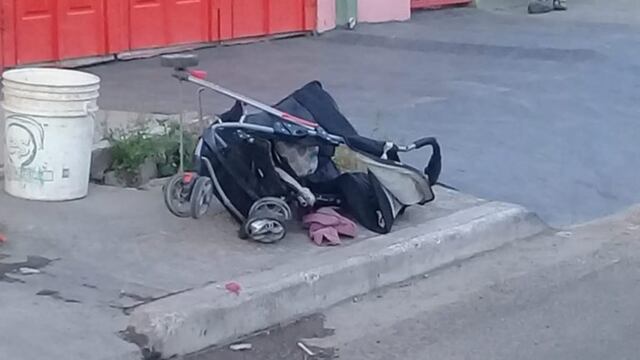 El camión de la Municipalidad de San Luis embistió el changuito donde iba la bebé\u002E