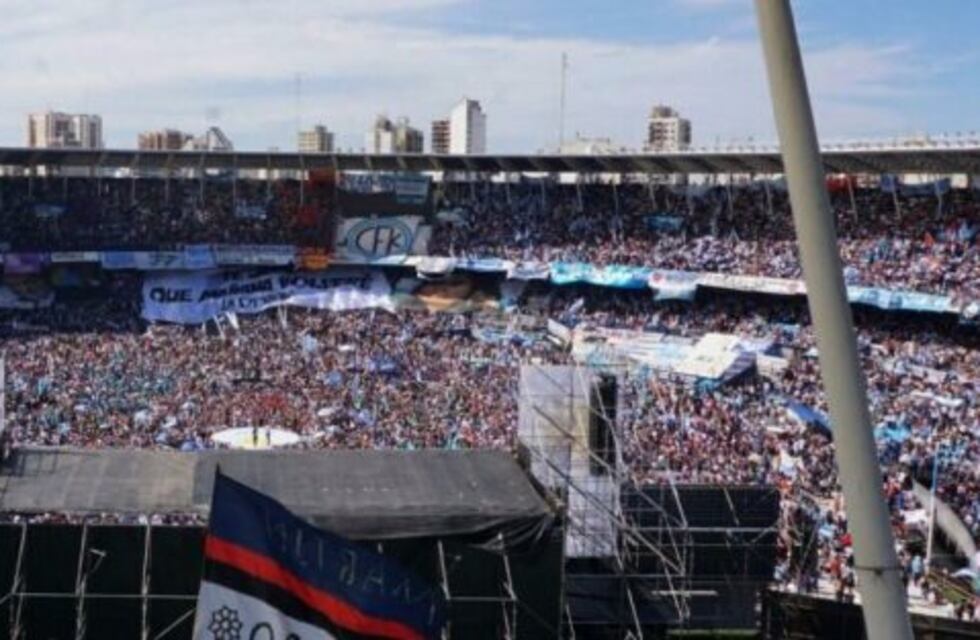 El estadio de Racing estuvo colmado por el acto de Cristina Kirchner
