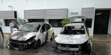 Los rodados estaban guardados en el interior de la manzana\u002E (Ricardo Ferroni)