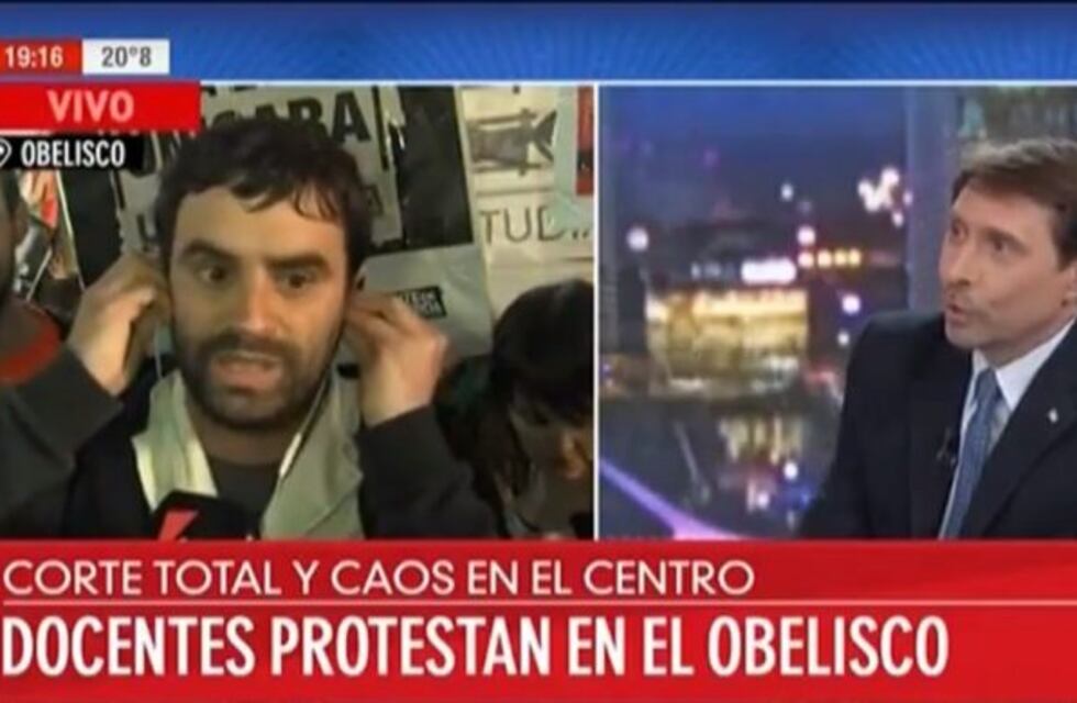 Un profesor se cruzó al aire con Eduardo Feinmann y lo mandó a estudiar