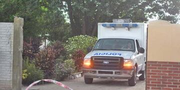 La Policía se hizo presente en el lugar de los hechos, y llevó el cuerpo a la Morgue Judicial\u002E