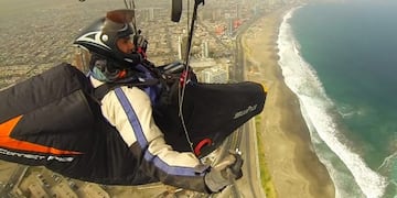 El venadense se estrelló en una montaña del valle de Famatina\u002E (Facebook)