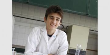 Juan Pablo García participó de las Olimpiadas de Ciencia\u002E