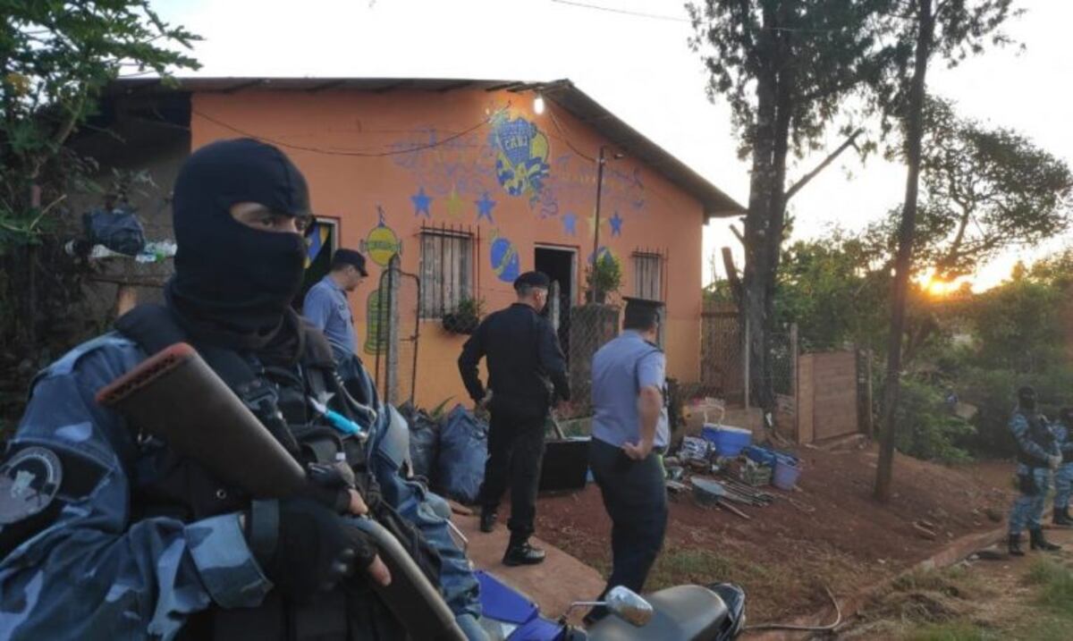 Puerto Esperanza: en un hallanamiento incautaron cocaína y objetos robados