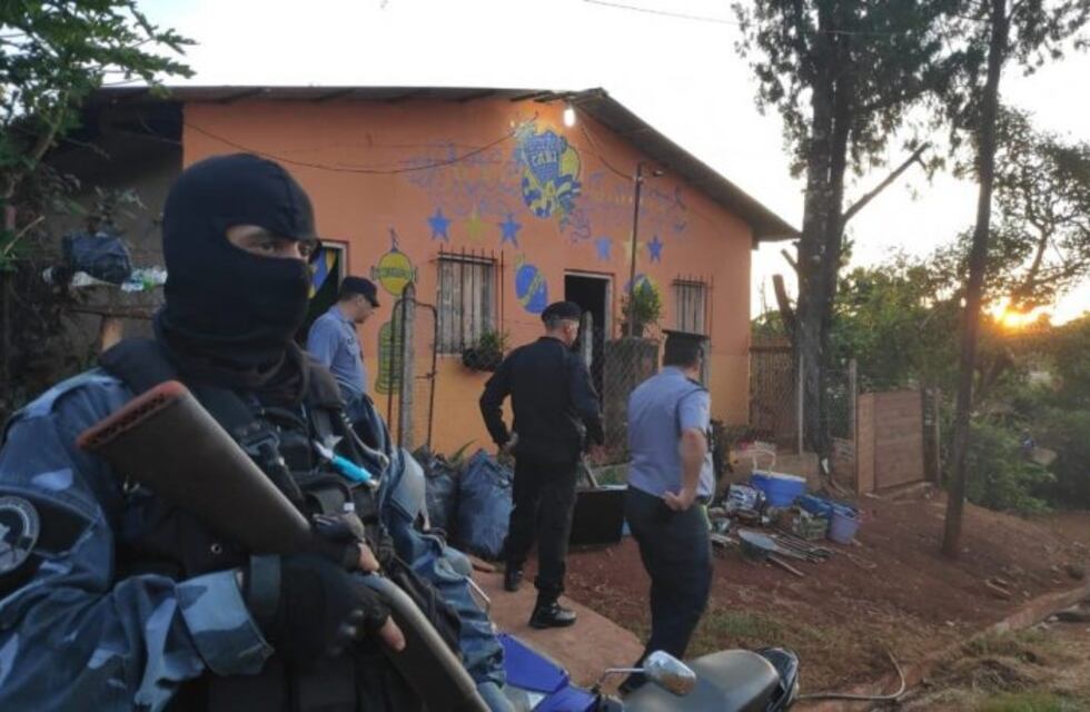 Puerto Esperanza: en un allanamiento incautaron cocaína y objetos robados