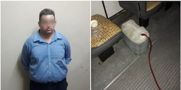 El cómplice del chofer, también detenido\u002E